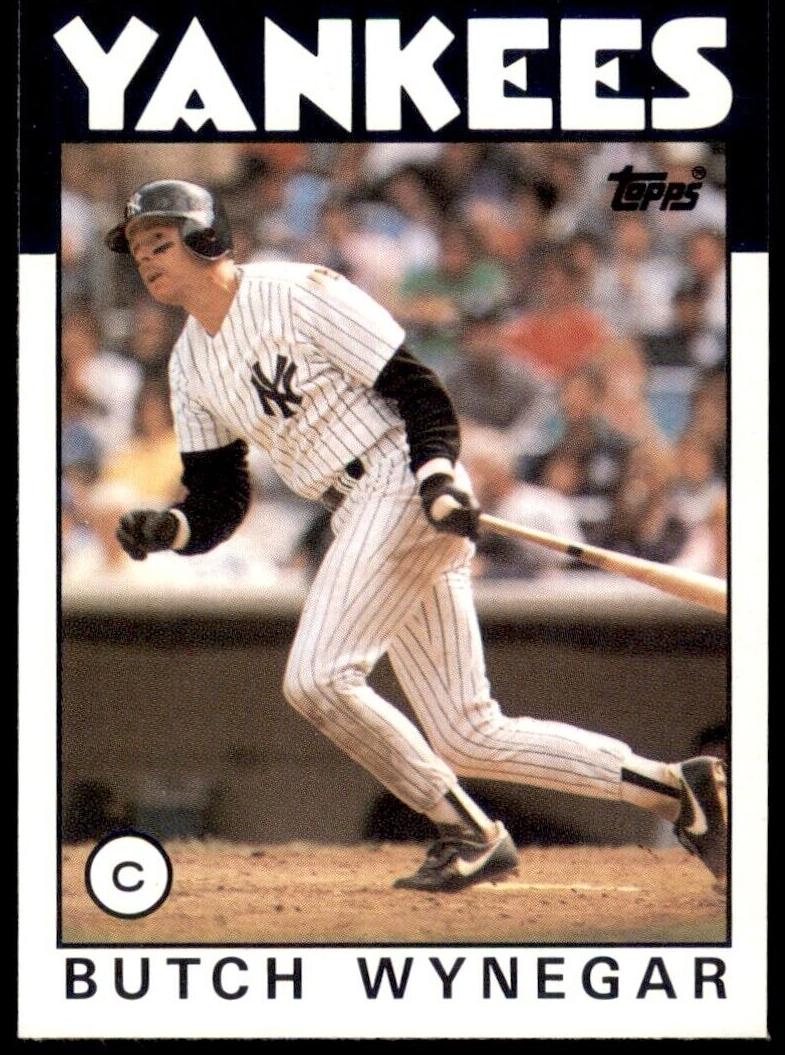 1986 Topps Butch Wynegar #235 card