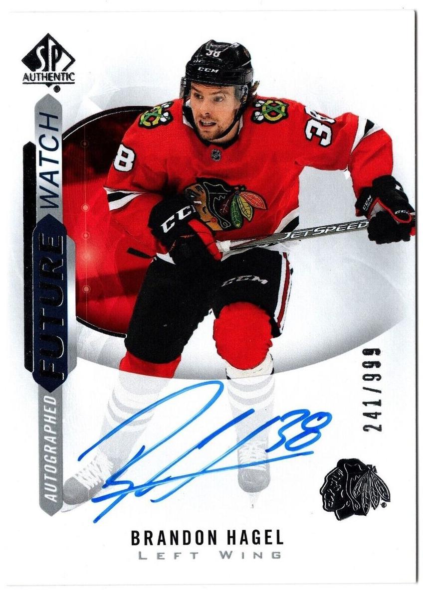 2020 SP Authentic Brandon Hagel #184 card