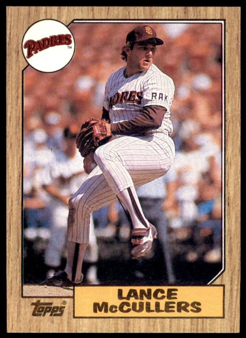 1987 Topps Lance McCullers #559 card