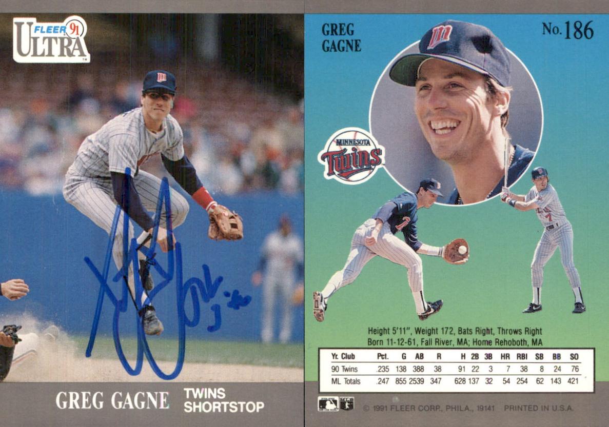 1991 Greg Gagne #186