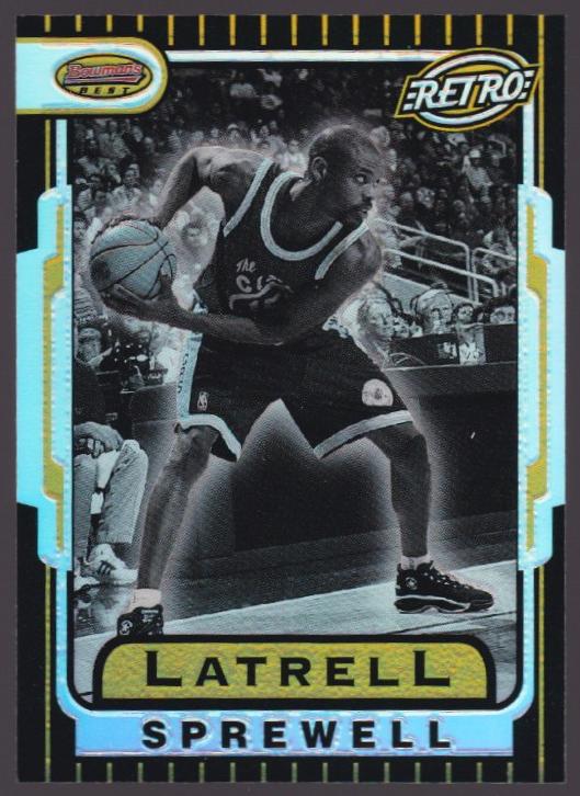 1996 Latrell Sprewell [Refractor] #TB14