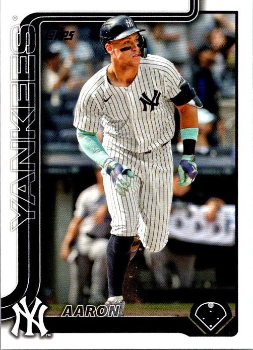 Aaron Judge 2025 Topps Baseball card