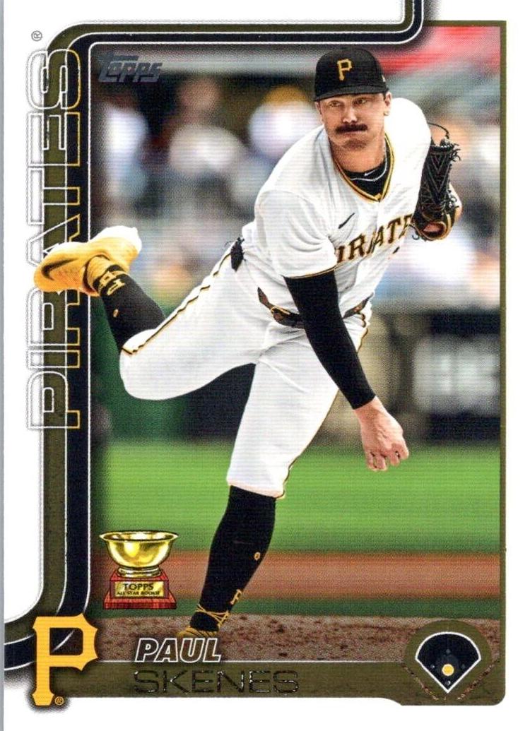 Paul Skenes 2025 Topps Baseball card