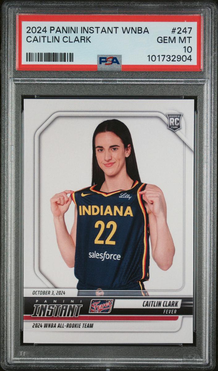 Caitlin Clark 2024 Panini Instant WNBA Basketball