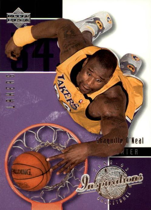 2002 Shaquille O'Neal #36