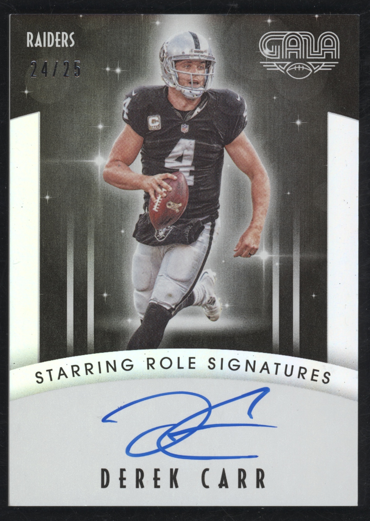 2016 Derek Carr #SR-DCR