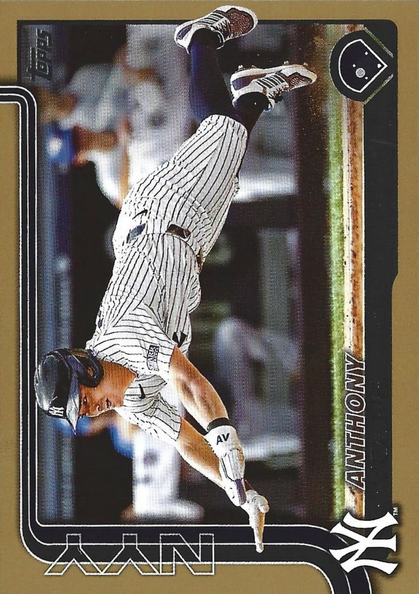 2025 Topps Baseball Gold Anthony Volpe #35