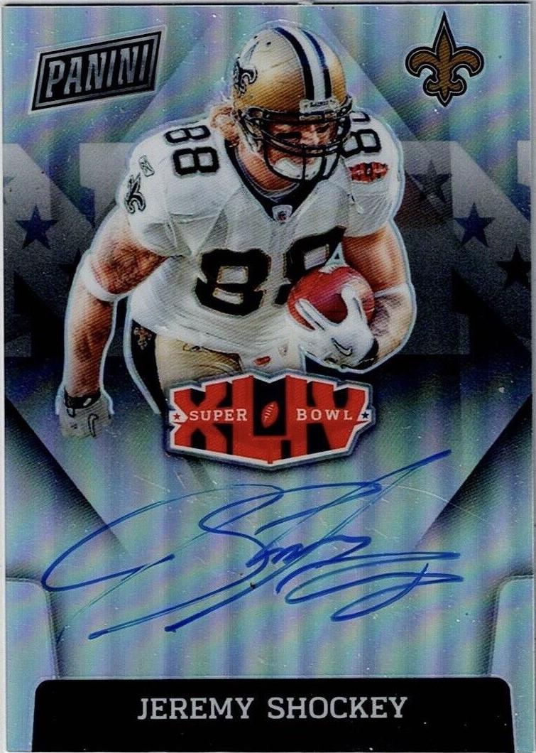 2022 Panini Spectra Jeremy Shockey #SBXLIV-JS card