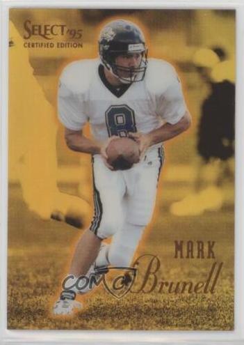 1995 Select Certified Mark Brunell #65 card