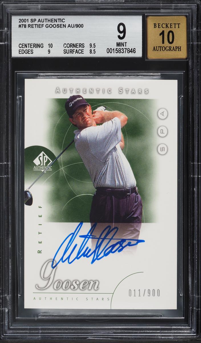 2001 Retief Goosen #78