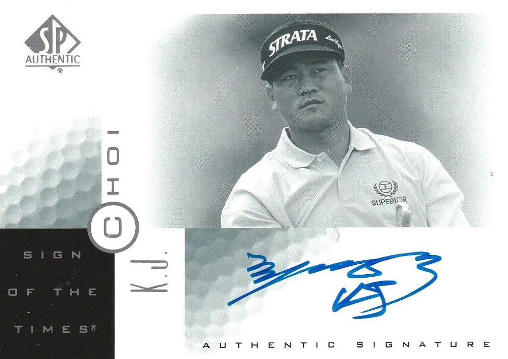 2001 K.J. Choi #KJ