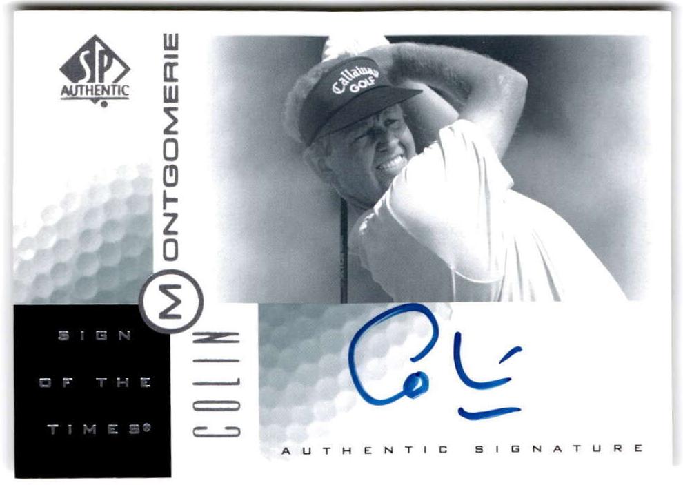 2001 Colin Montgomerie #CM