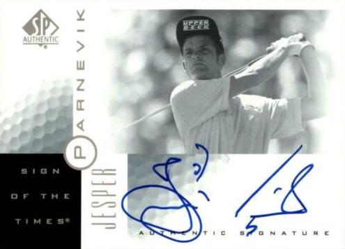 2001 Jesper Parnevik #JP