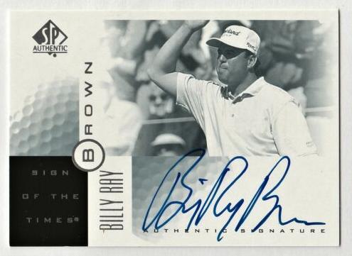 2001 Billy Ray Brown #BB