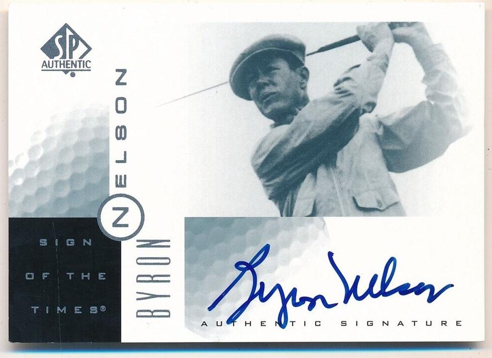 2001 Byron Nelson #BN