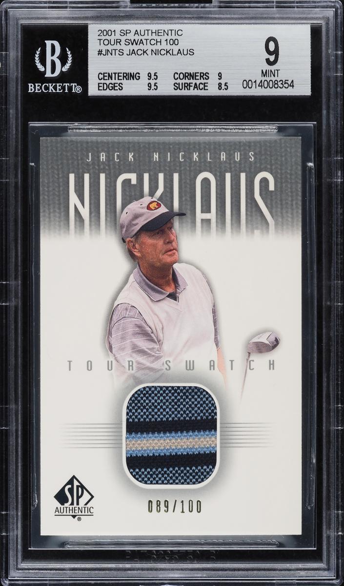 2001 Jack Nicklaus #JN-TS