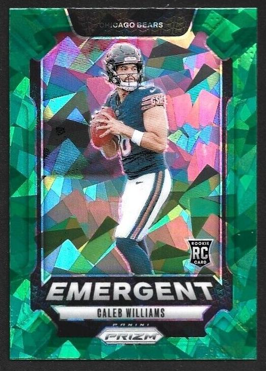 2024 Panini Prizm Green #1 Caleb Williams front