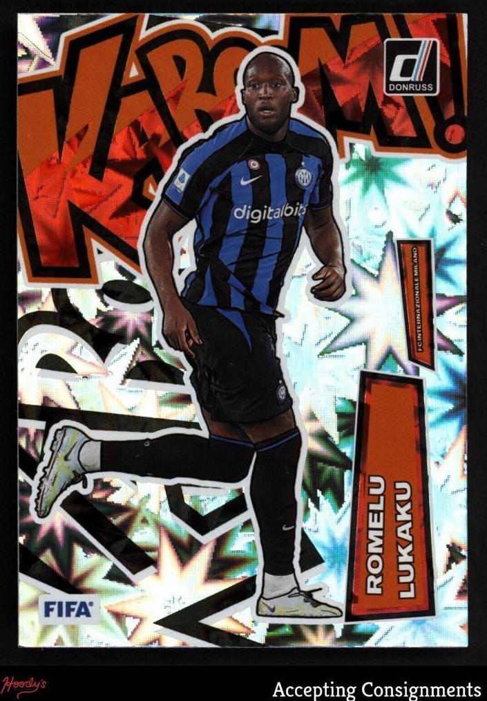 2022 Panini Donruss Kaboom Romelu Lukaku #10 card