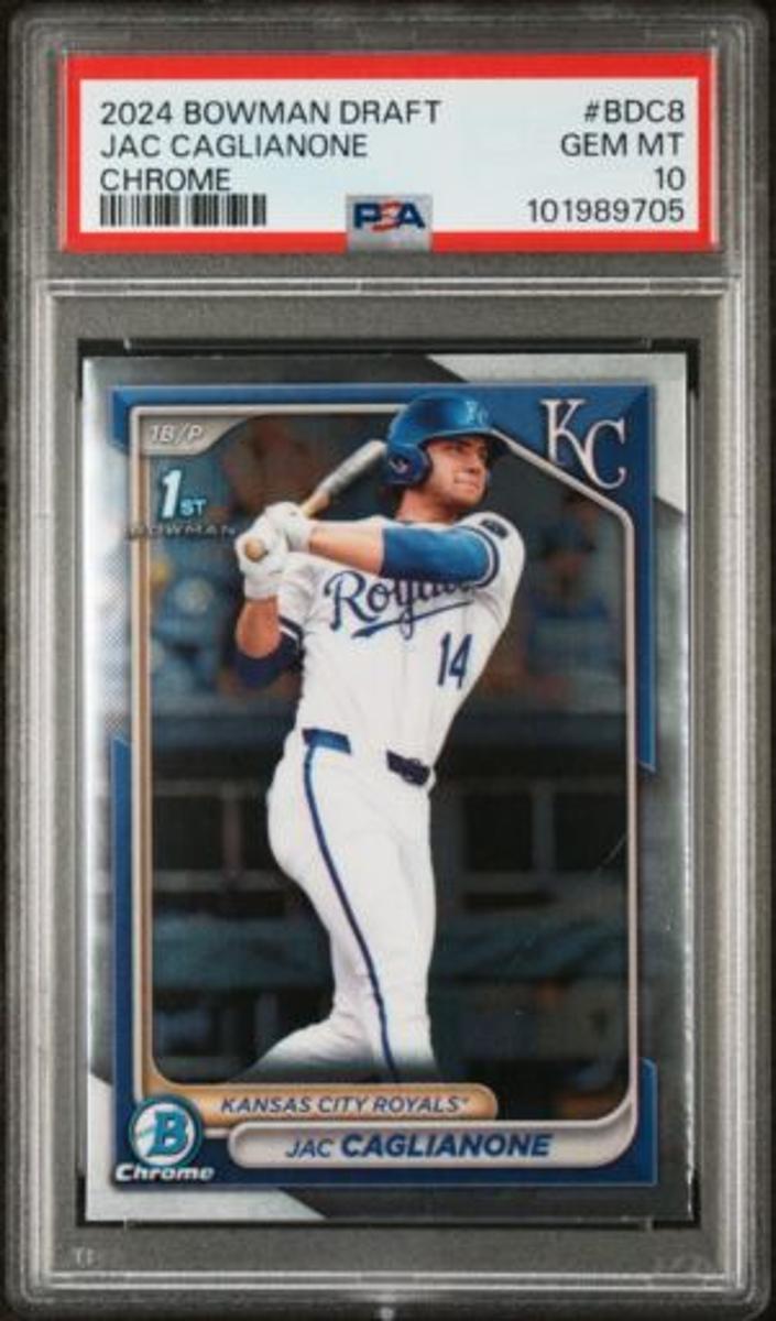 Jac Caglianone - 2024 Bowman Draft Chrome Baseball