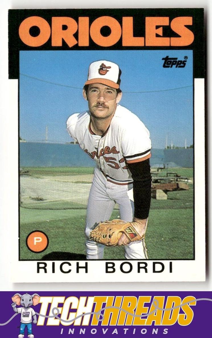 1986 Rich Bordi #14T