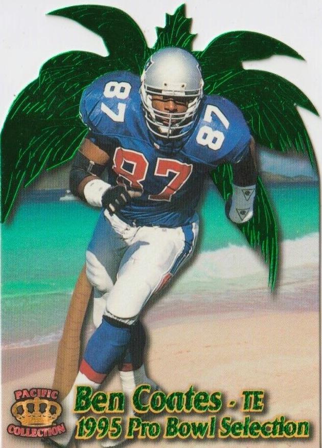 1995 Pacific Crown Royale Ben Coates #PB-2 card