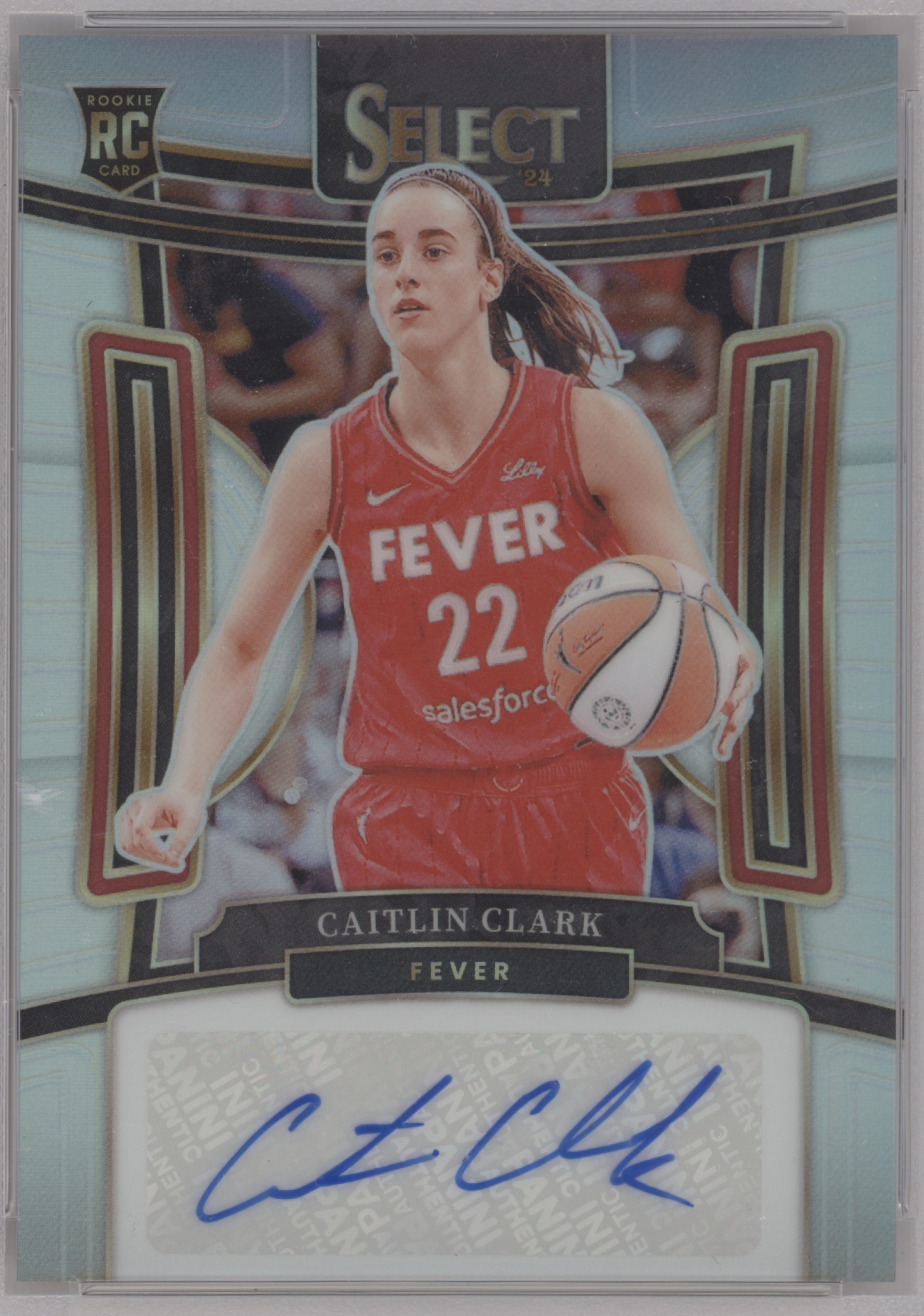 2024 Panini Select WNBA Caitlin Clark #SG-CC card