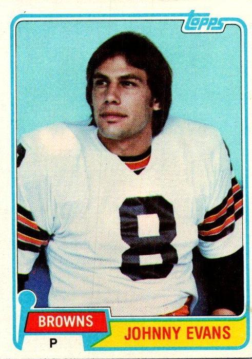 1981 Johnny Evans #129