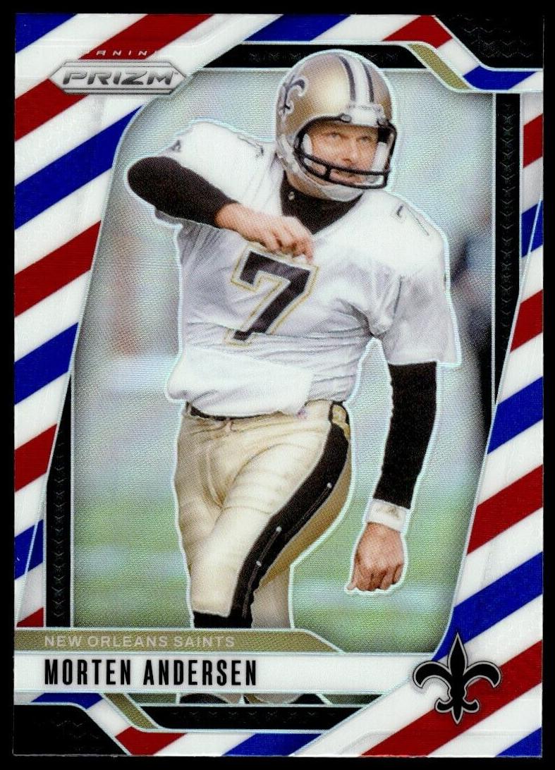 Morten Andersen 2024 Prizm Football card