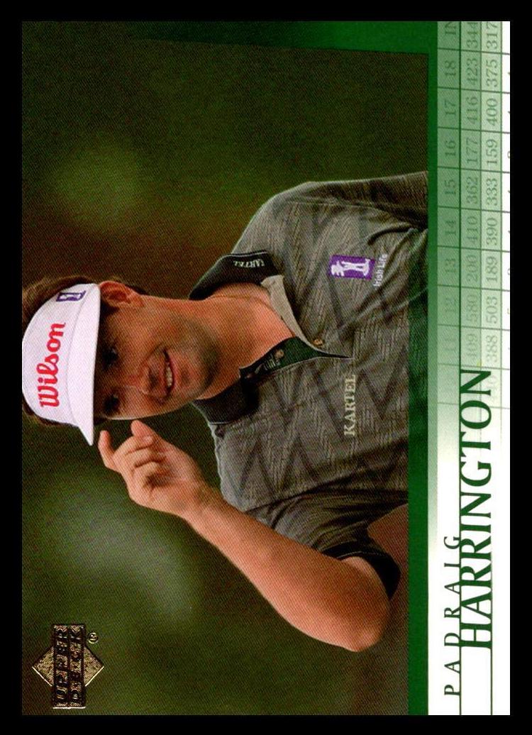 2001 Padraig Harrington #18