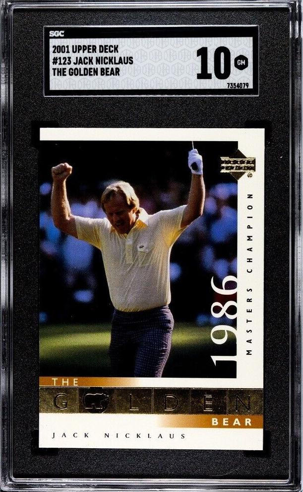 2001 Jack Nicklaus #123