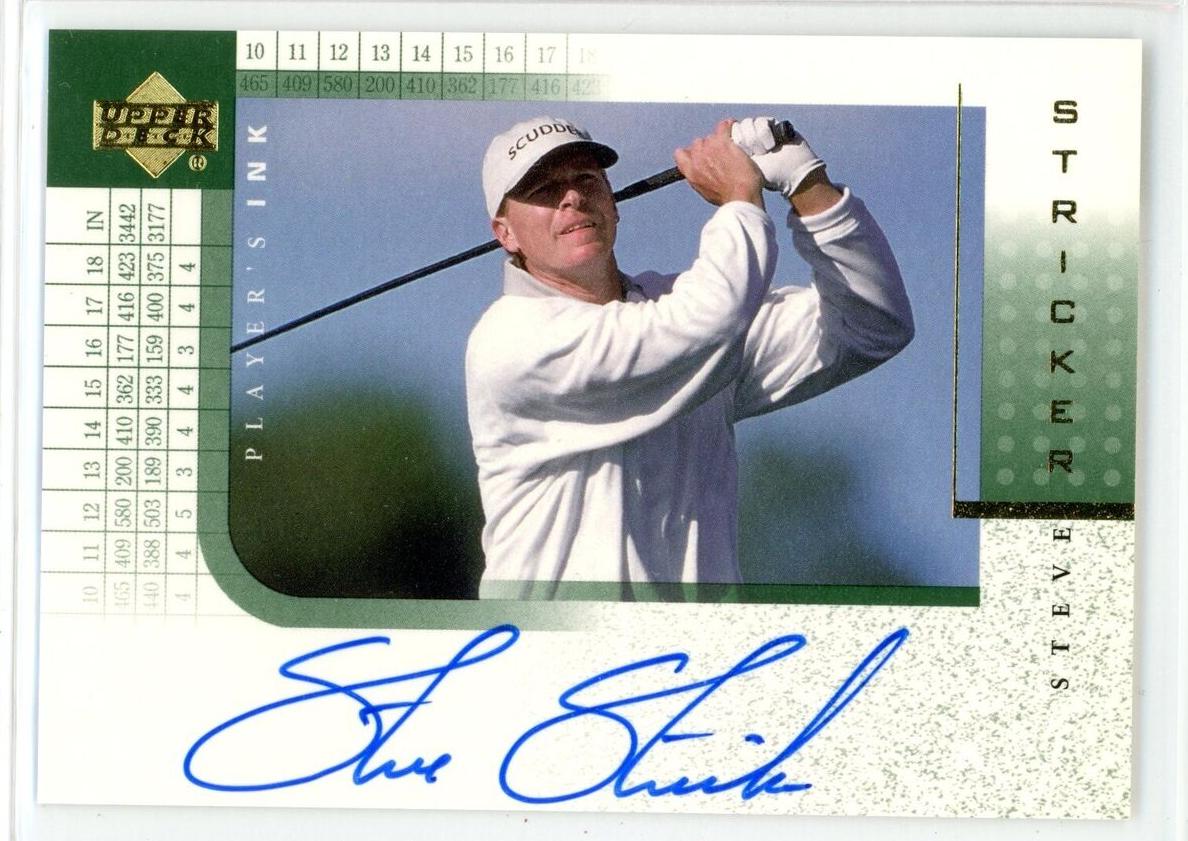 2001 Steve Stricker #SSt
