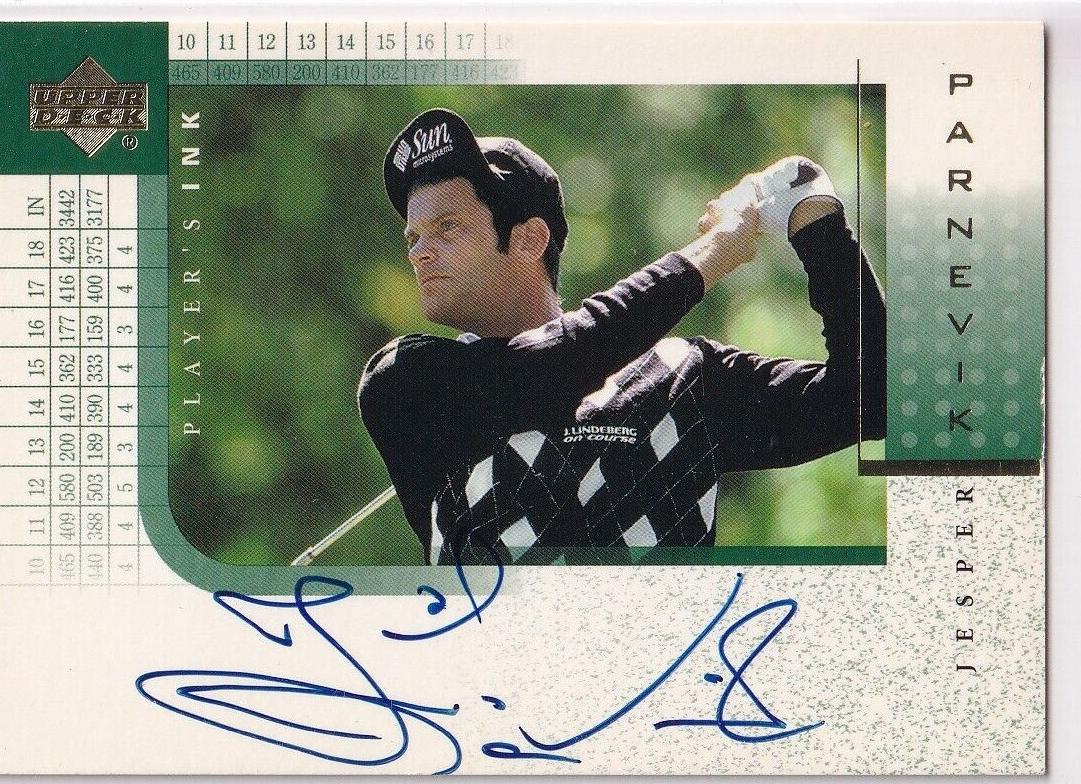 2001 Jesper Parnevik #JP
