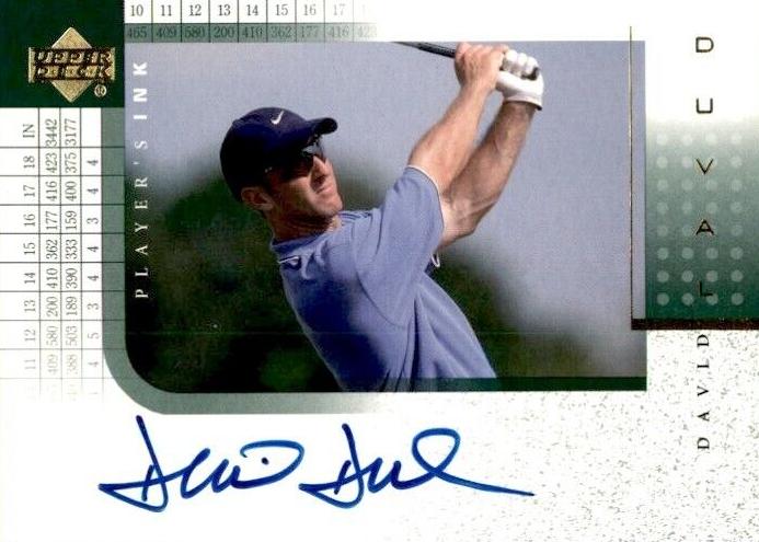 2001 Upper Deck David Duval #DD card
