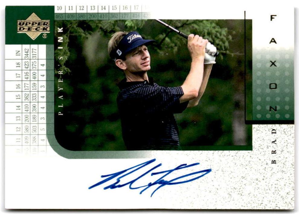 2001 Brad Faxon #BF