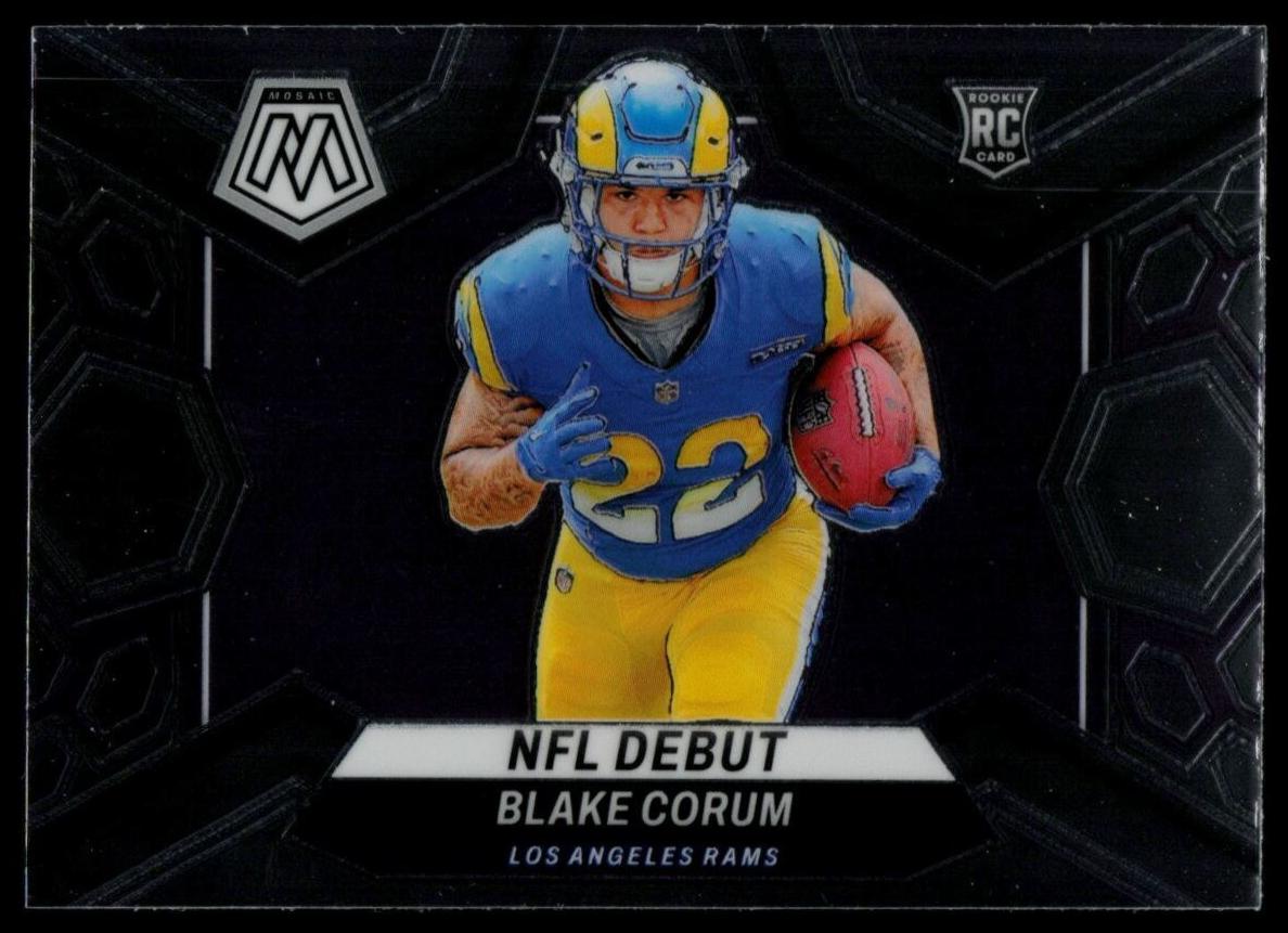 Blake Corum 2024 Mosaic Football card