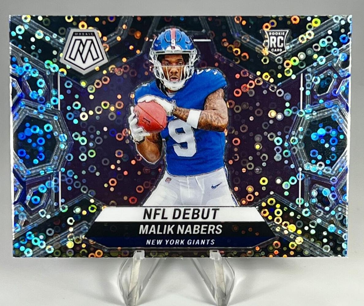 Malik Nabers 2024 Mosaic Football card