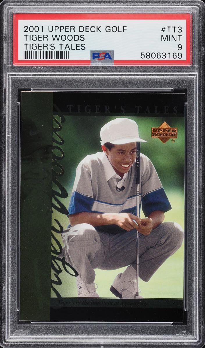 Tiger Woods - 2001 Upper Deck Golf