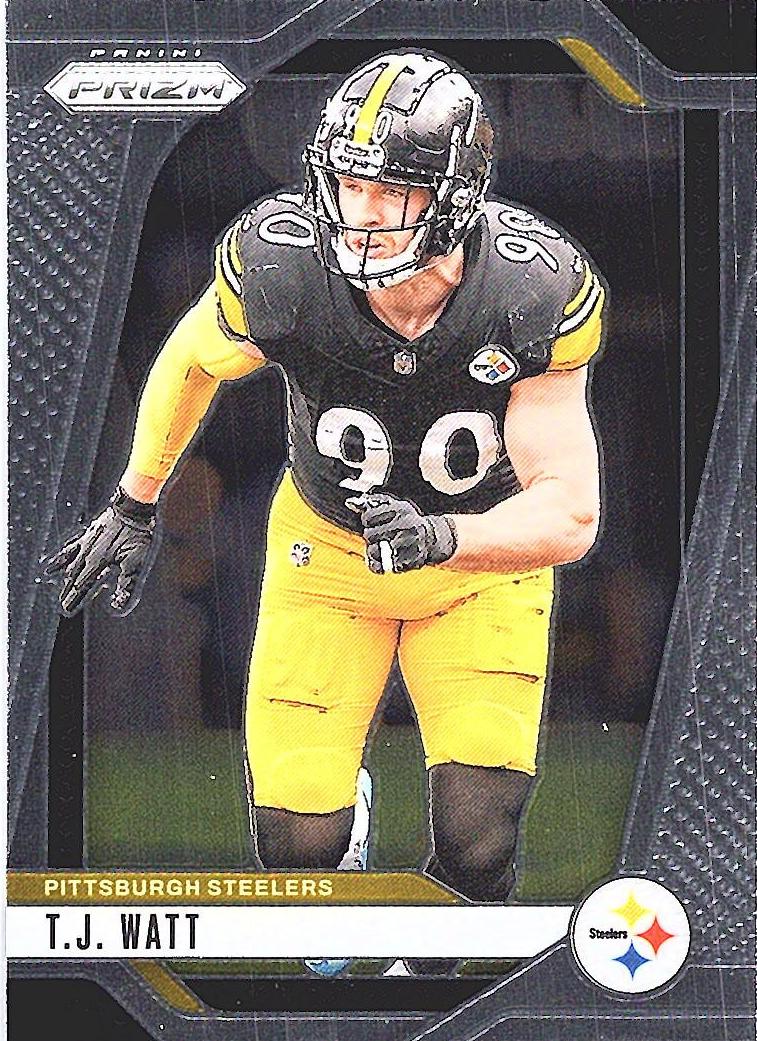 T.J. Watt 2024 Prizm Football card