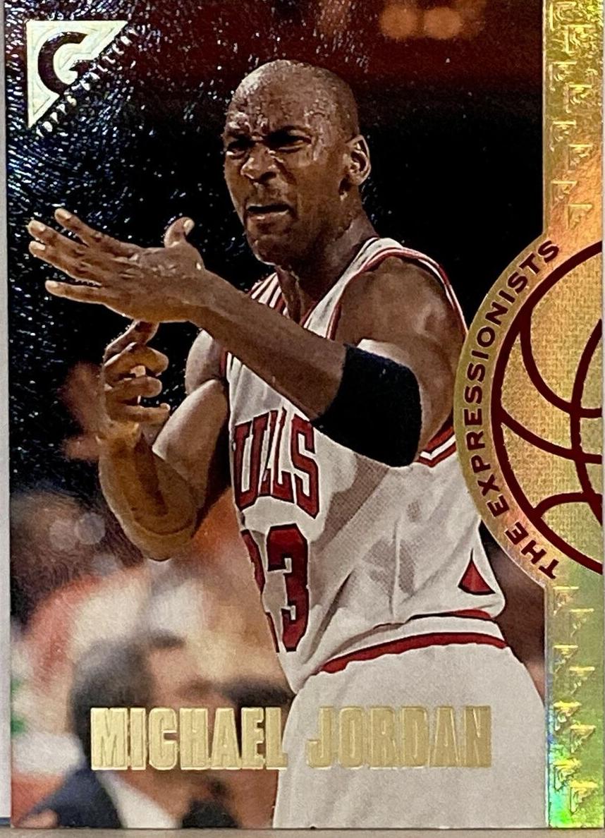 1995 Topps Gallery Expressionists Michael Jordan #EX2 card