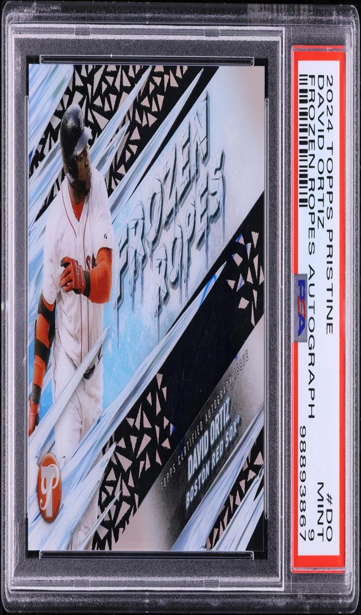 2024 Topps Pristine Baseball David Ortiz #FRA-DO PSA 8.5