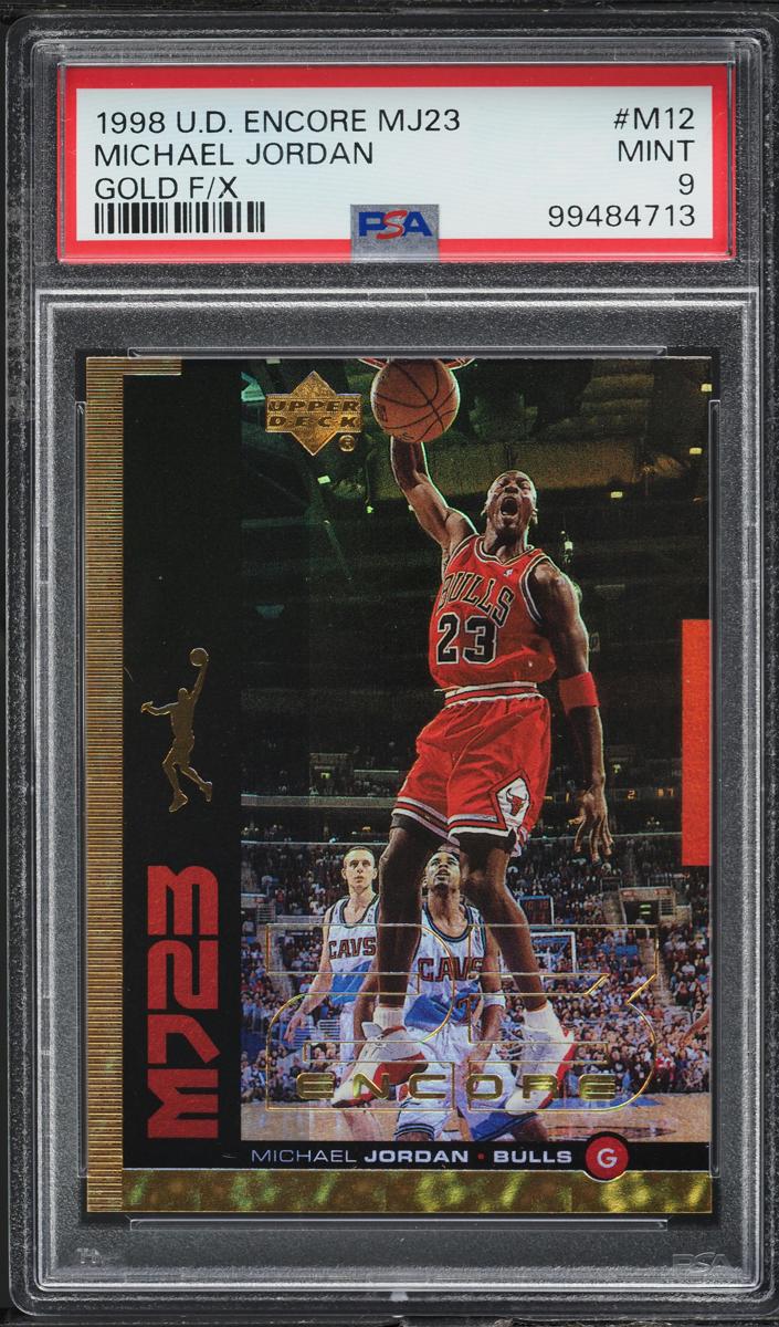 1998 Michael Jordan [Gold F/X] #M12