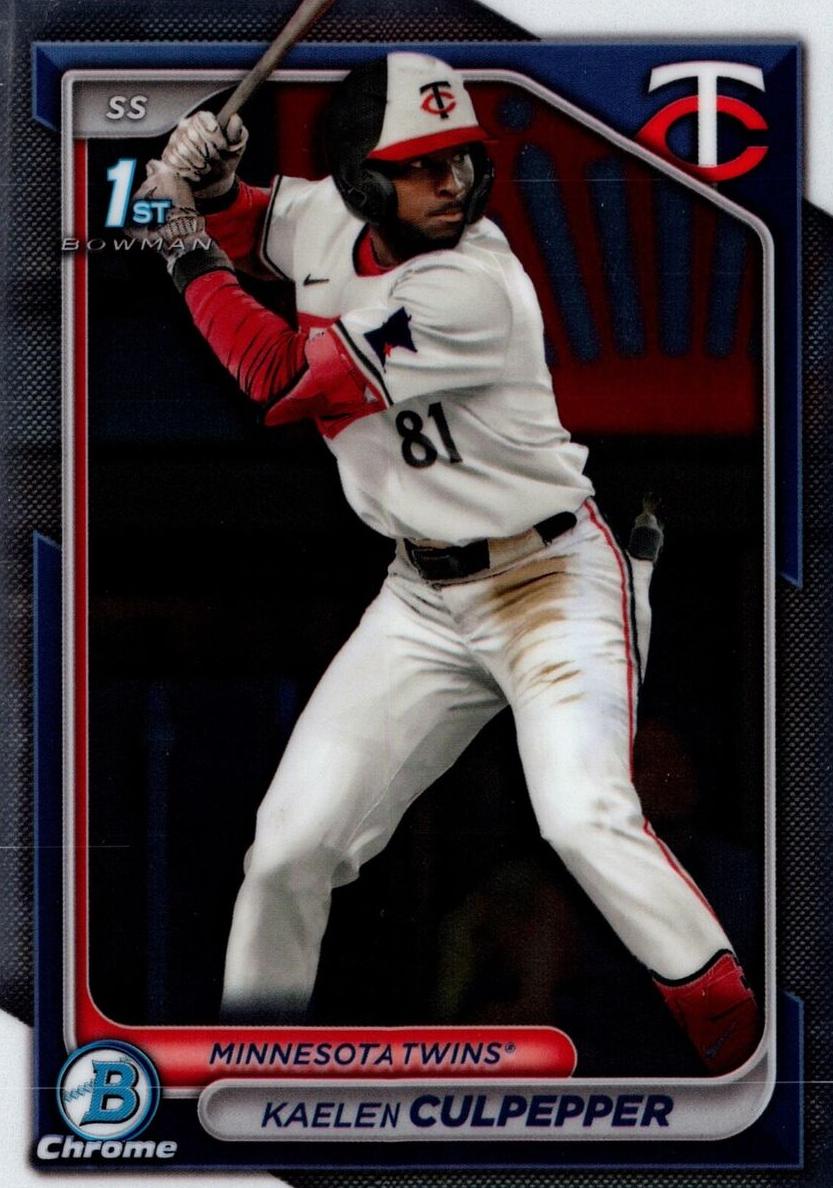 Kaelen Culpepper 2024 Bowman Draft Chrome card