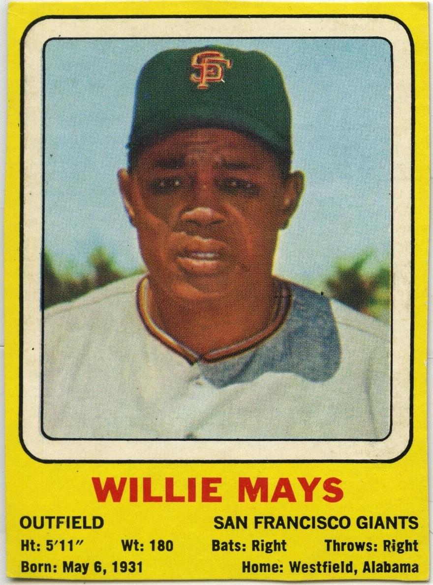 1969 Willie Mays [Hand Cut] #NNO