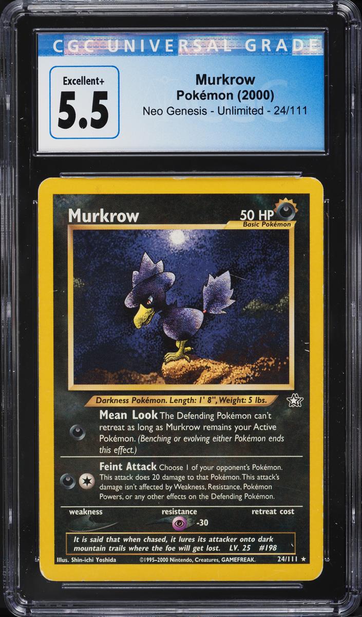 Murkrow 2000 Pokemon Neo Genesis