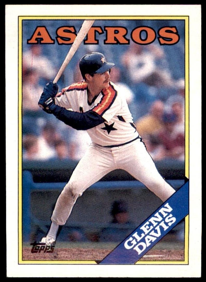 1988 Topps Glenn Davis #430 card