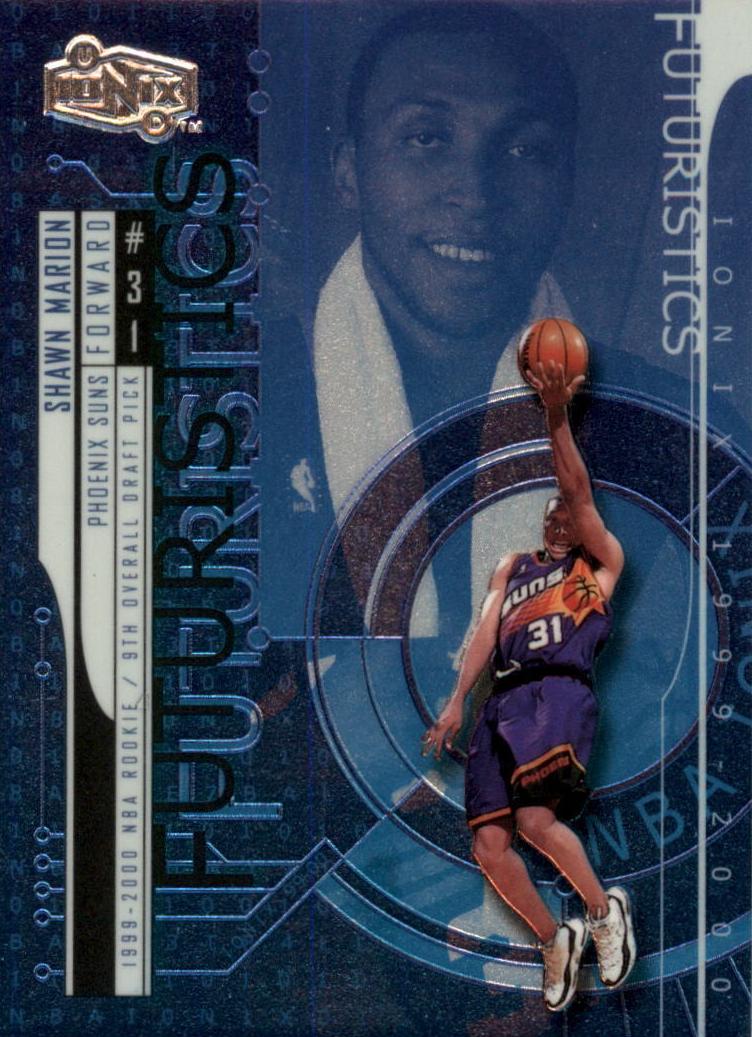 1999 Upper Deck Ionix Shawn Marion #69 card