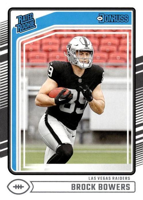 Brock Bowers 2024 Donruss Football card