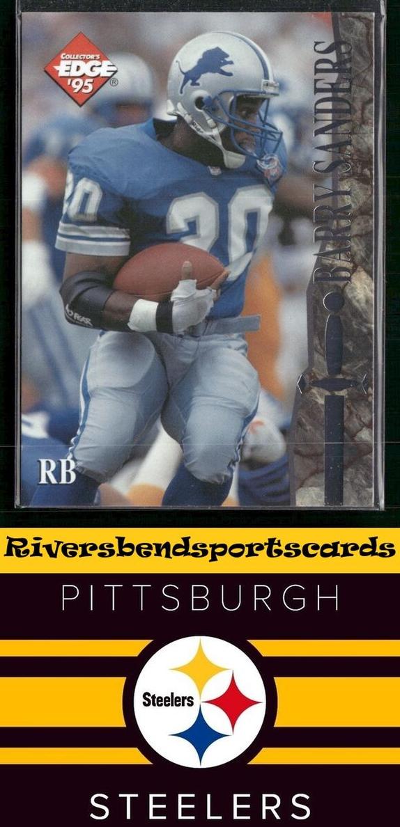 1995 Barry Sanders [Sword and Stone Silver] #99