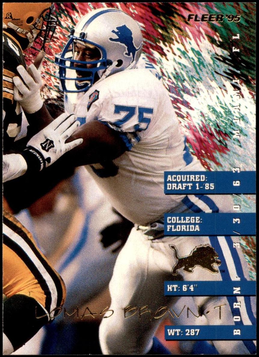1995 Lomas Brown #121
