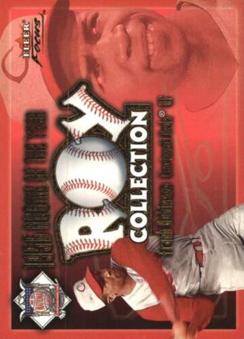 2001 Frank Robinson #19 ROY